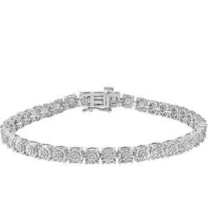 EFFY Diamond Tennis Bracelet (1/4 ct. t.w.) in Silver over Sterling NWT